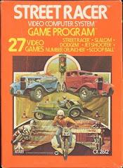 Street Racer [Text Label] - Atari 2600