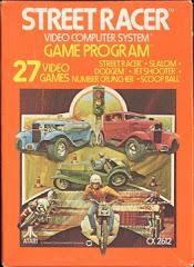 Clovis - Blue Shell Gaming - Street Racer [Text Label] - Video Game - Atari 2600