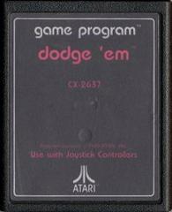 Dodge 'Em [Text Label] - Atari 2600