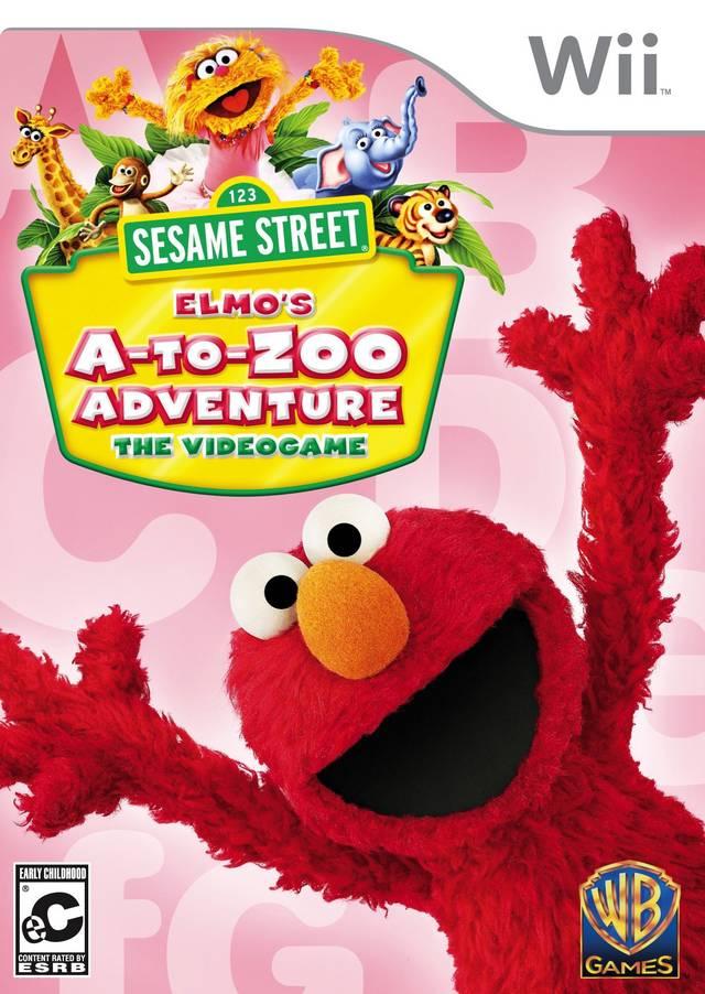 Figarden - Blue Shell Gaming - Sesame Street: Elmo's A-To-Zoo Adventure [Not for Resale] - Video Game - Wii
