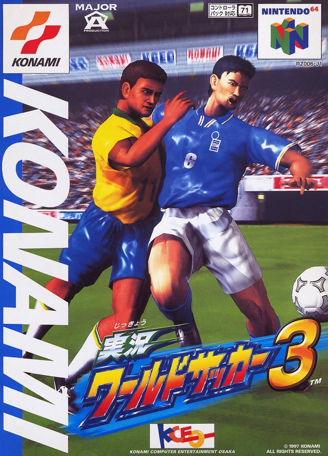 Figarden - Blue Shell Gaming - Jikkyou World Soccer 3 - Video Game - JP Nintendo 64