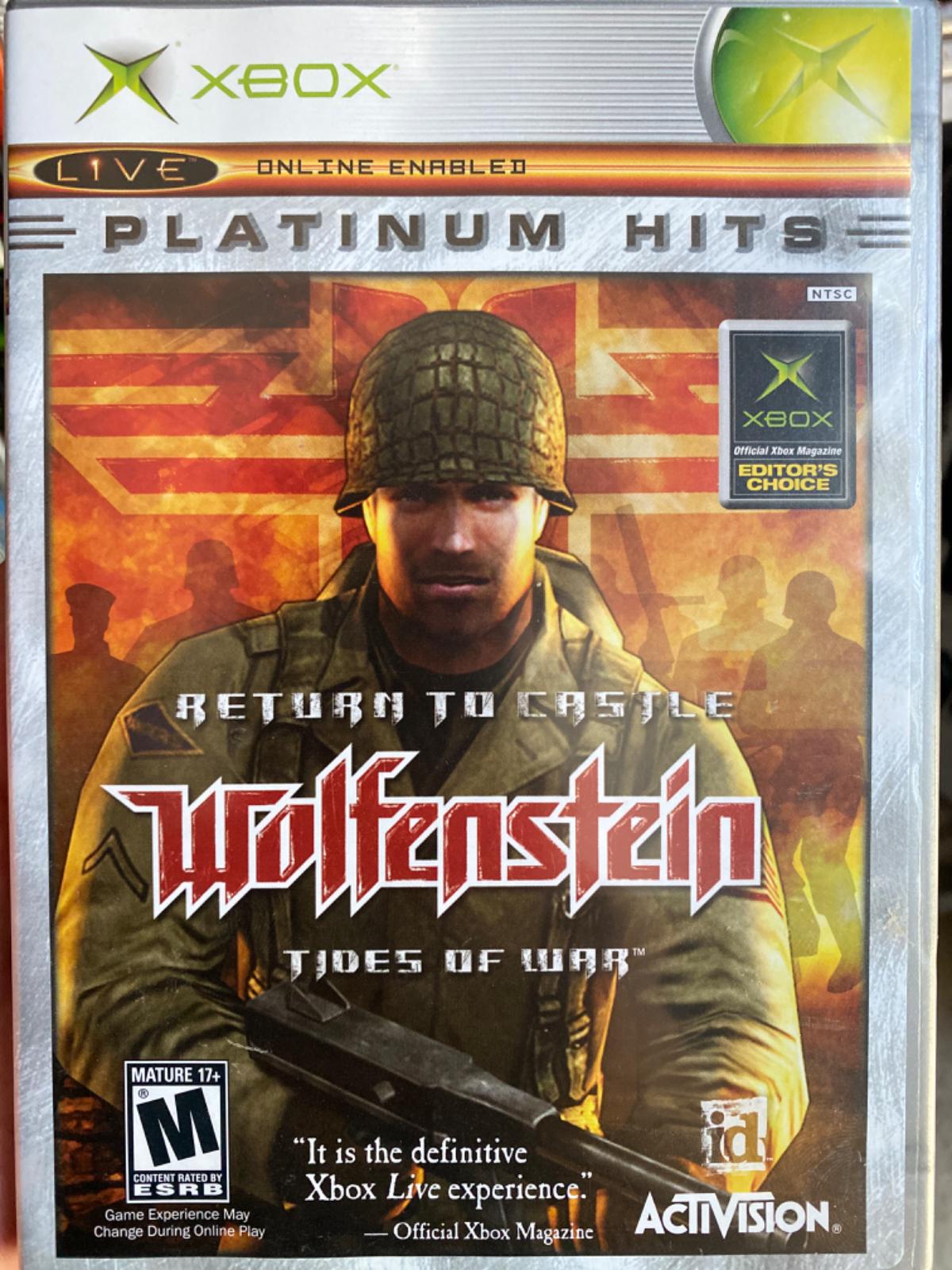 Clovis - Blue Shell Gaming - Return to Castle Wolfenstein [Platinum Hits] - Video Game - Xbox