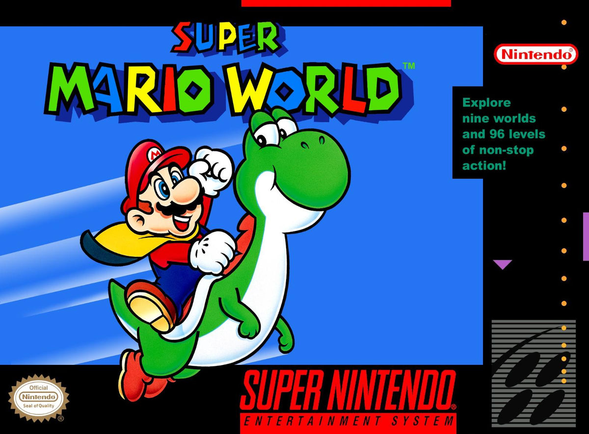 Clovis - Blue Shell Gaming - Super Mario World - Video Game - Super Nintendo