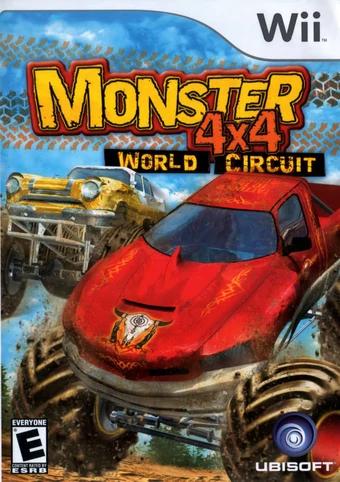 Figarden - Blue Shell Gaming - Monster 4X4 World Circuit - Video Game - Wii
