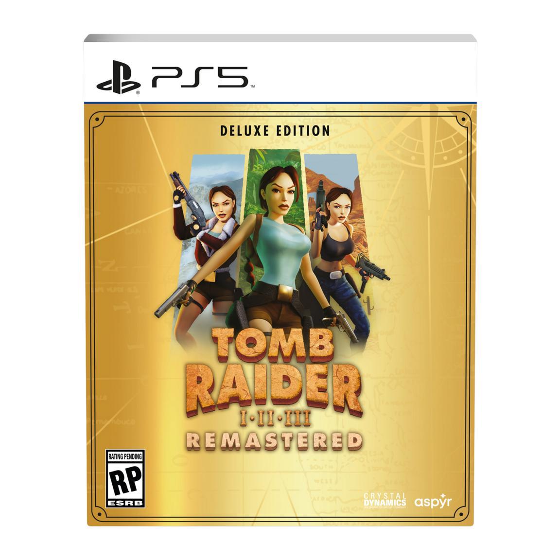 Tomb Raider I-III Remastered [Deluxe Edition] - Playstation 5
