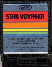 Figarden - Blue Shell Gaming - Star Voyager [Text Label] - Video Game - Atari 2600