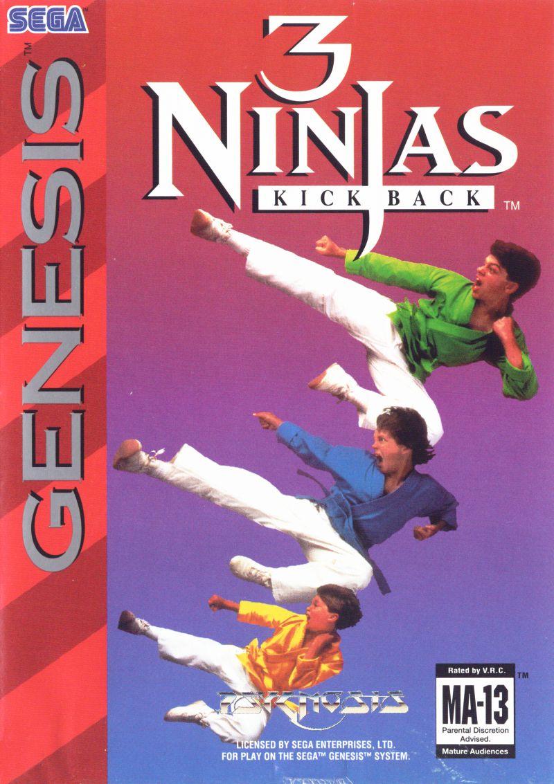 3 Ninjas Kick Back - Sega Genesis