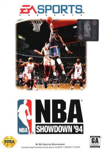 Figarden - Blue Shell Gaming - NBA Showdown 94 - Video Game - Sega Genesis