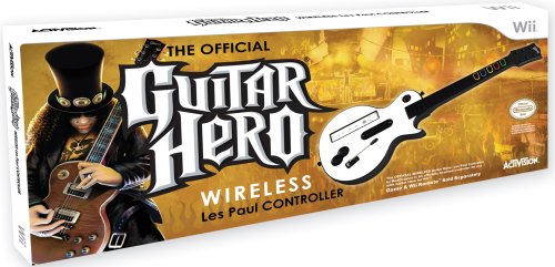 Guitar Hero Wireless Les Paul Guitar - Wii