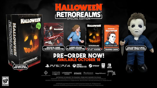 Halloween And Ash Vs Evil Dead RetroRealms Double Feature - Nintendo Switch