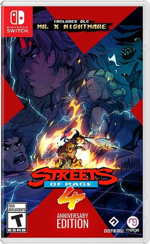 Figarden - Blue Shell Gaming - Streets of Rage 4 [Anniversary Edition] - Video Game - Nintendo Switch