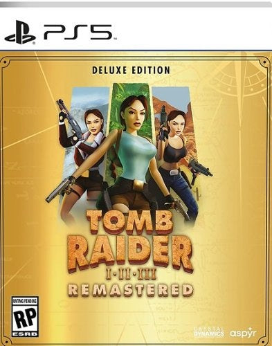 Figarden - Blue Shell Gaming - Tomb Raider I-III Remastered [Deluxe Edition] - Video Game - Playstation 5