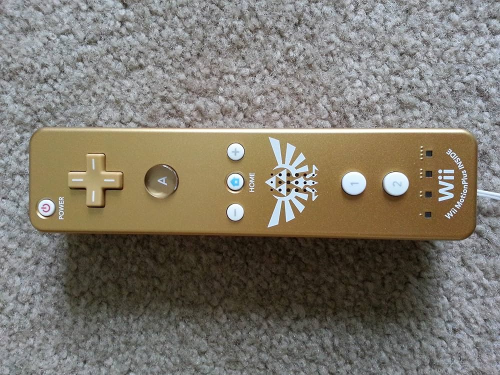 Wii Remote Plus Gold Zelda Edition - Accessory