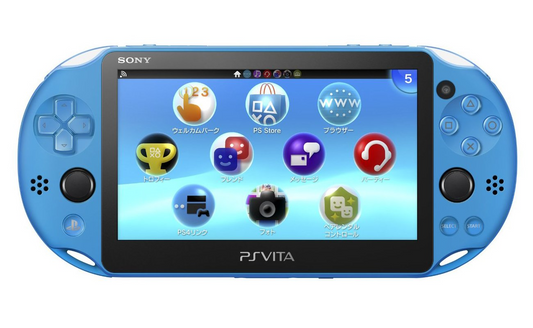 JP Playstation Vita Slim Aqua Blue - Console