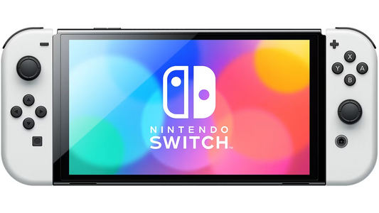 Nintendo Switch OLED with White Joy-Cons - Console