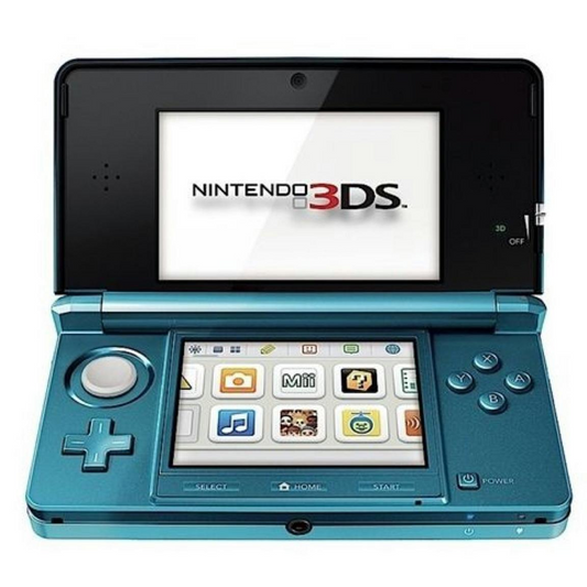 Nintendo 3DS Console Aqua Blue - Console