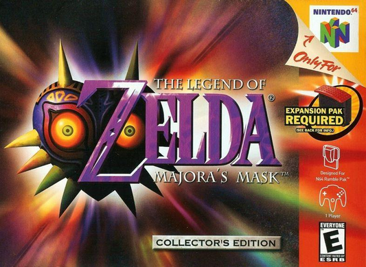 Zelda Majora's Mask [Collector's Edition] (Damaged Cartridge) - Nintendo 64