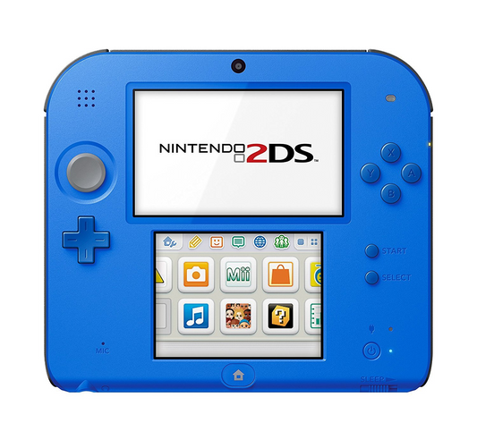 Nintendo 2DS Console Electric Blue 2 - Console