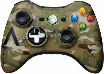 Xbox 360 Wireless Controller Halo 4 Green Camo Limited Edition - Accessory
