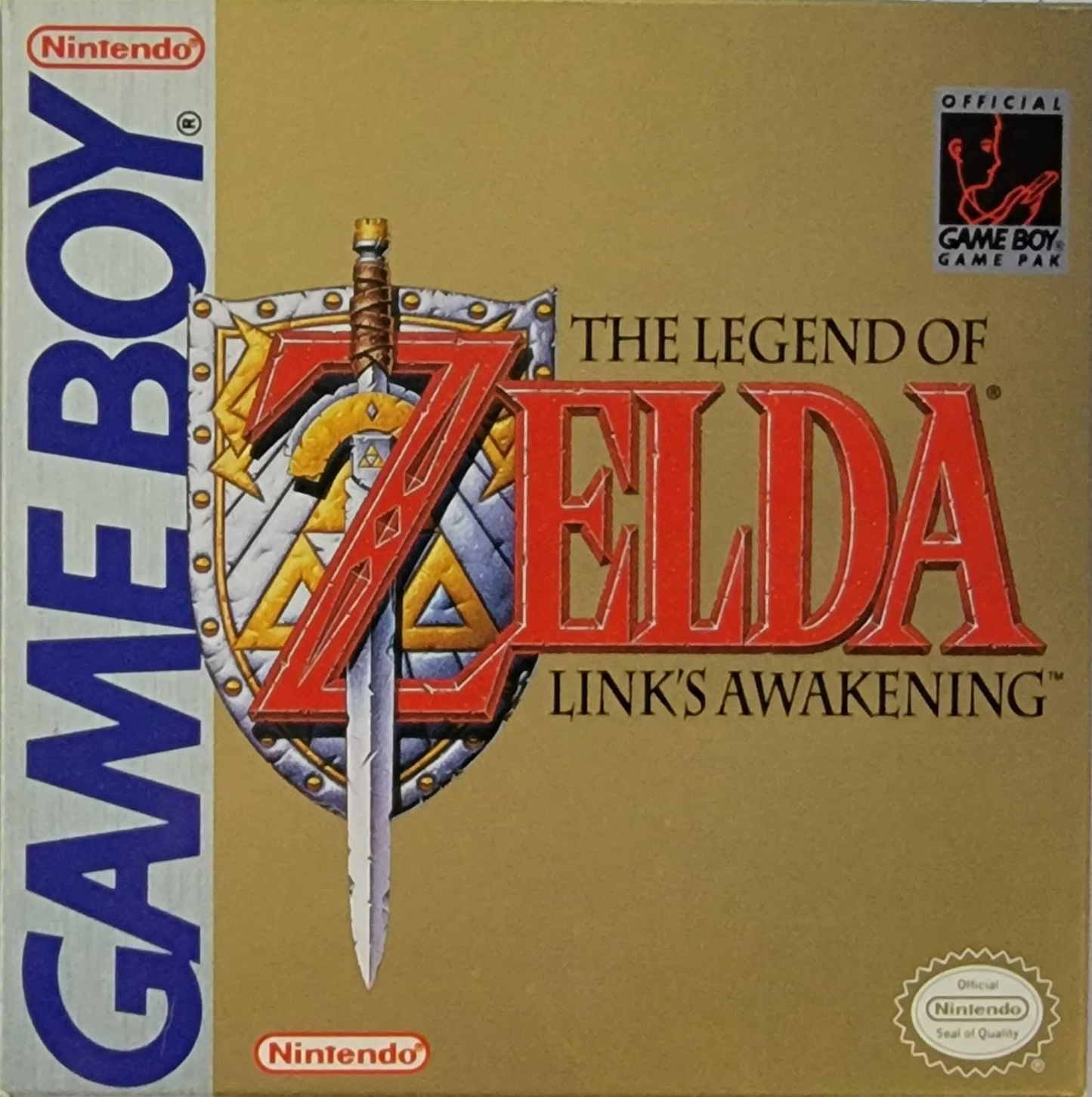 Zelda Link's Awakening (Damaged Label) - GameBoy