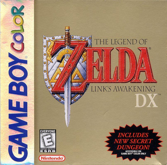 Zelda Link's Awakening DX [Damaged Label] - GameBoy Color