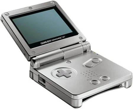 GameBoy Advance SP Console Platinum - Console