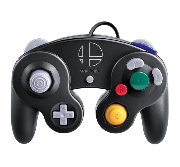 GameCube Controller Super Smash Bros Edition Black - Accessory