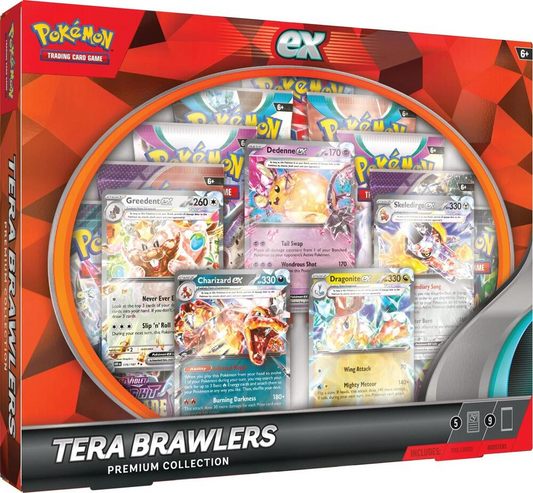 Tera Brawlers Premium Collection Box - Pokemon Promo