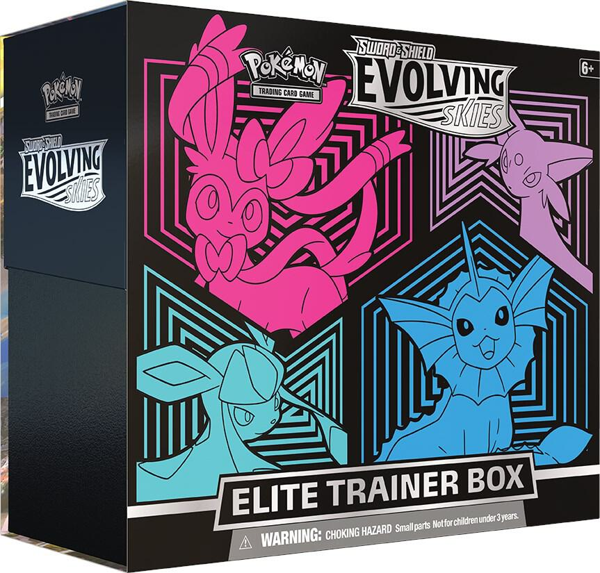 Elite Trainer Box: Vaporeon - Pokemon Evolving Skies