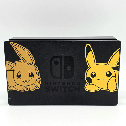 Nintendo Switch Dock Set Pokemon Let's Go Pikachu & Eevee Edition - Accessory