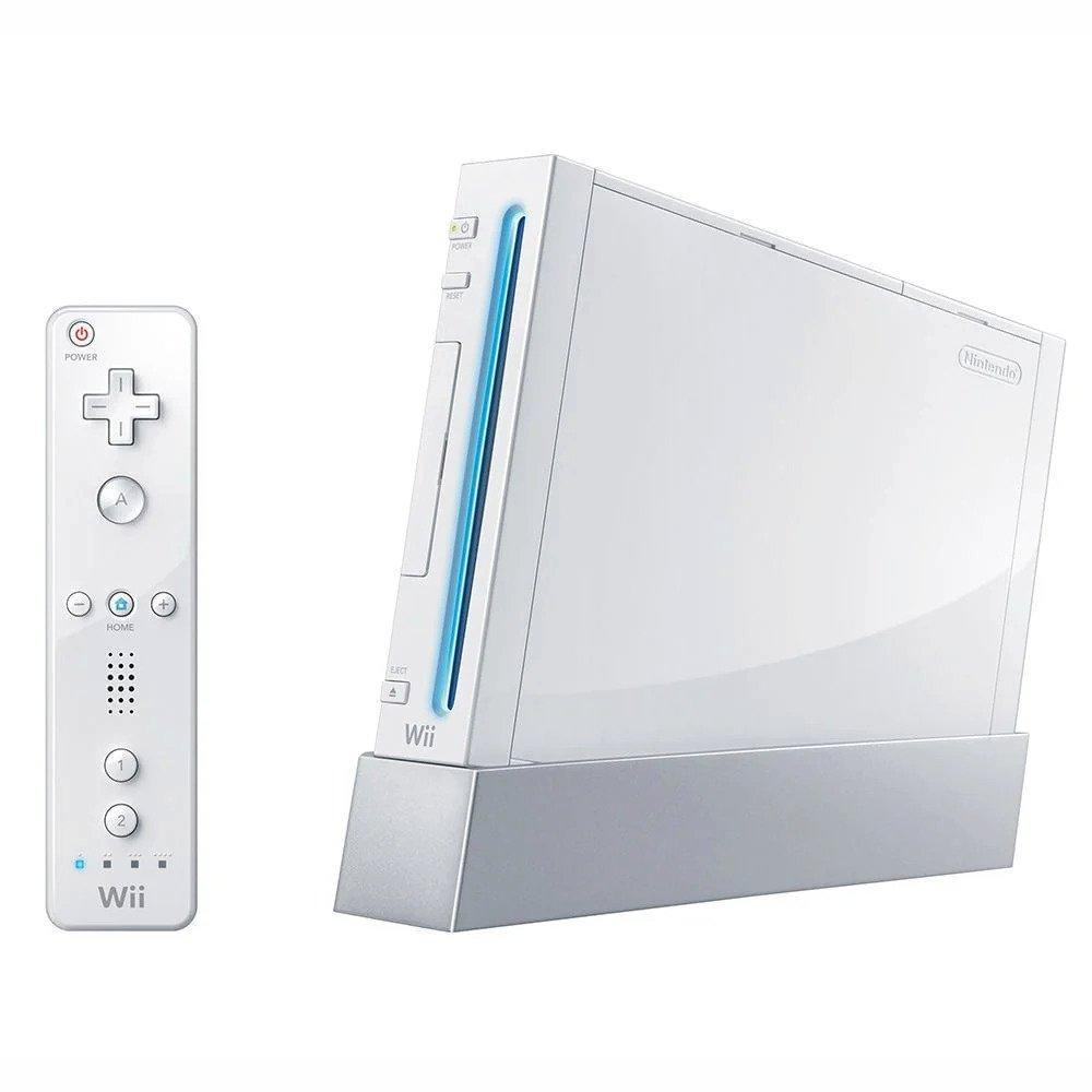 Wii Console White (Backward Compatible) - Console
