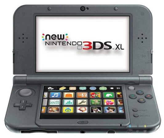 New Nintendo 3DS XL Console Black - Console