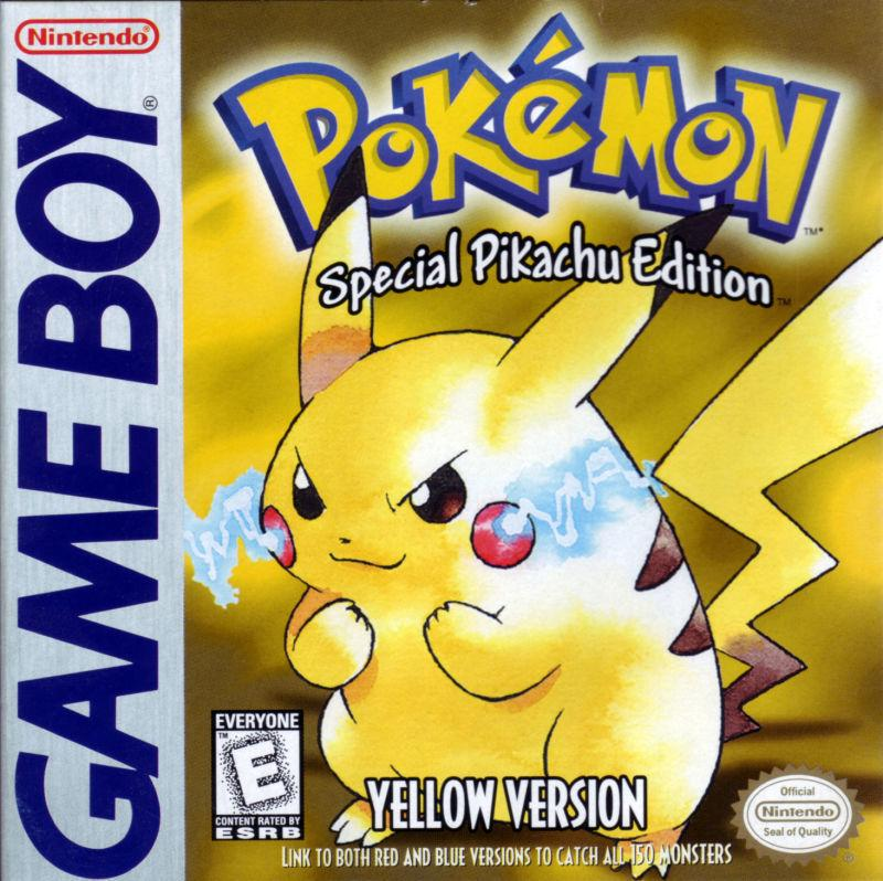 Pokemon Yellow (Damaged Label) - GameBoy