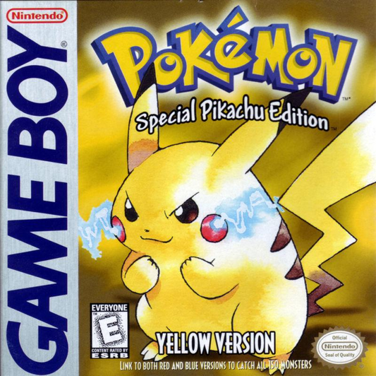 Pokemon Yellow (Damaged Label) - GameBoy