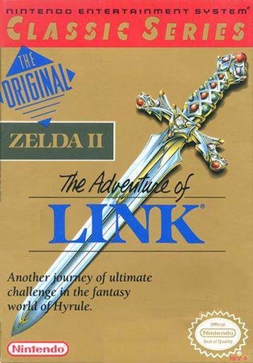 Zelda II The Adventure of Link [Gray Cart] (Damaged Cartridge) - NES