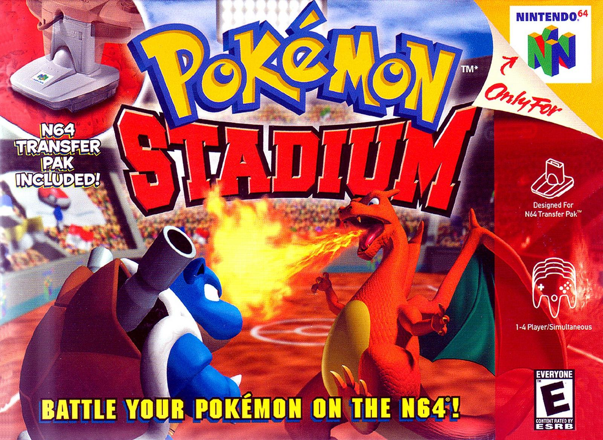 Pokemon Stadium (Damaged Cartridge) - Nintendo 64