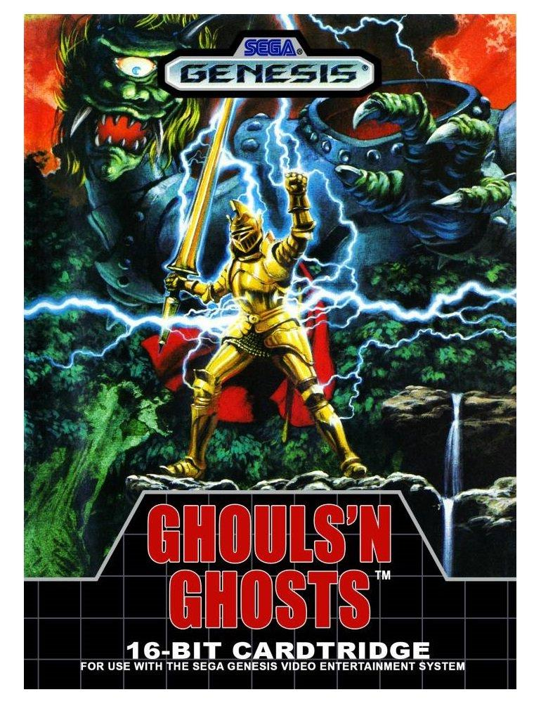 Ghouls 'N Ghosts [Damaged Label] - Sega Genesis