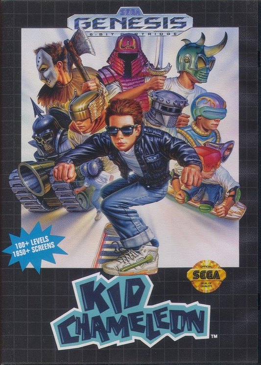 Kid Chameleon (Damaged Label) - Sega Genesis