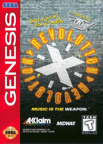 Revolution X (Damaged Label) - Sega Genesis