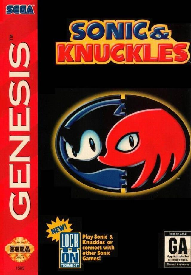 Sonic & Knuckles (Damaged Label) - Sega Genesis