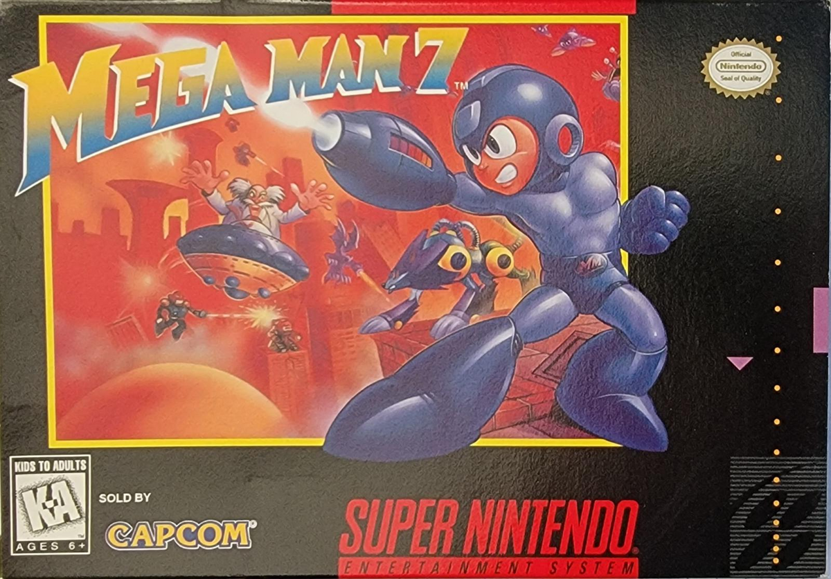Mega Man 7 [Damaged Label] - Super Nintendo