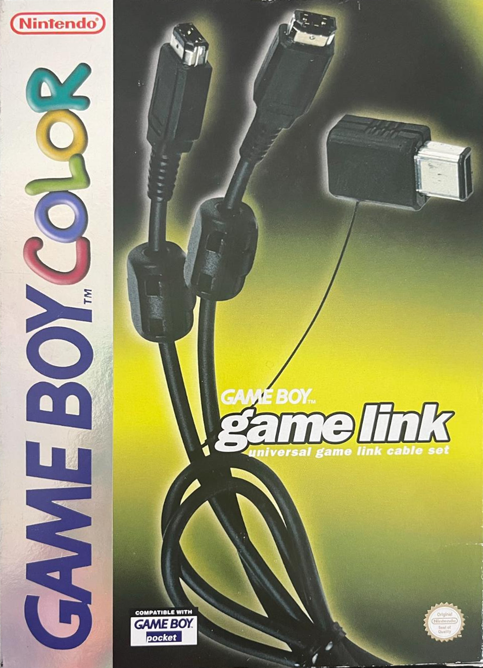 Original GameBoy/GameBoy Pocket/Color to GameBoy Pocket/Color Universal Link Cable - Accessory