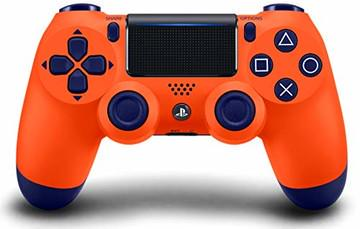 Clovis - Blue Shell Gaming - Playstation 4 Dualshock 4 Controller Sunset Orange - Video Game - Accessory