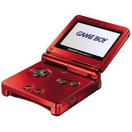 GameBoy Advance SP Console Flame Red - Console