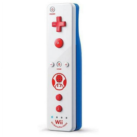 Wii Remote Plus Toad Edition White/Blue - Accessory